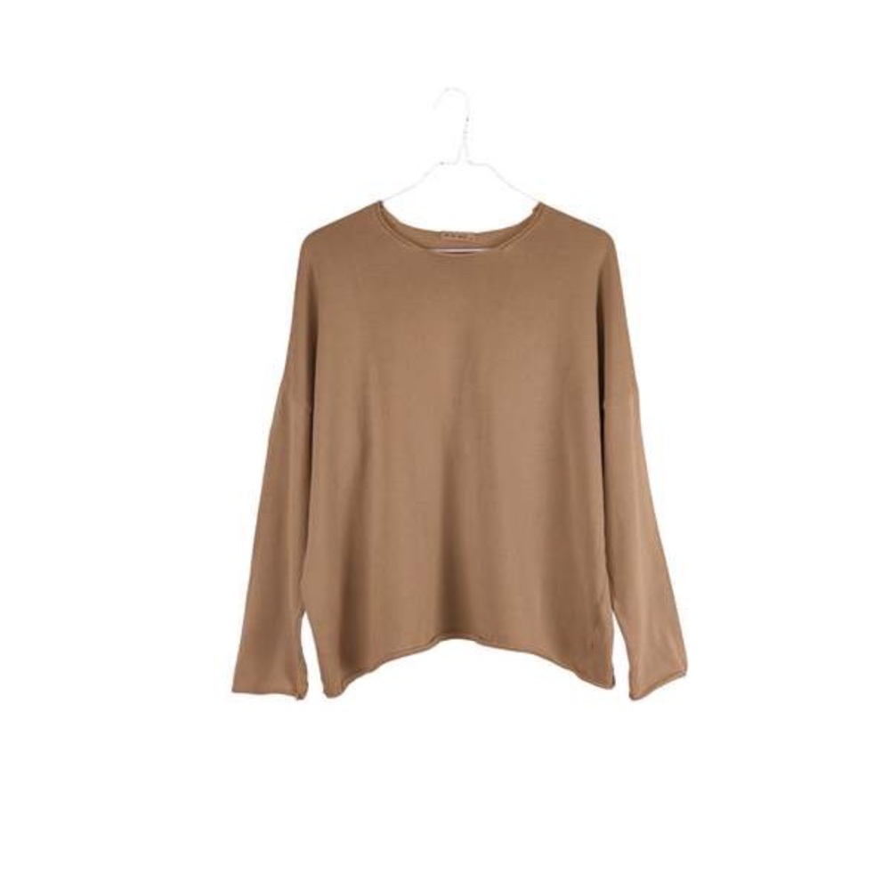 It Is Well L.A. Boxy Sweater in Acorn